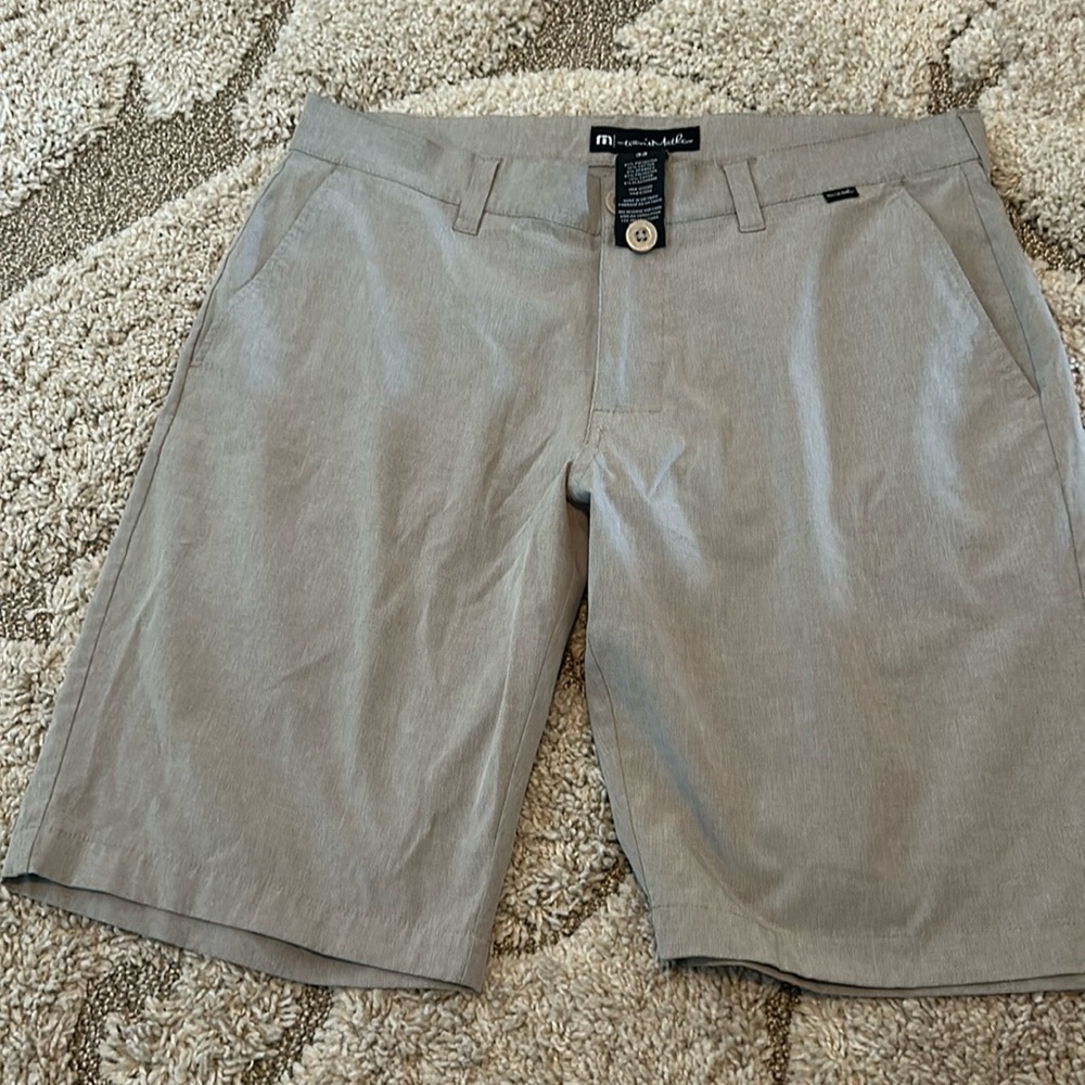 Travis Mathew dark tan short